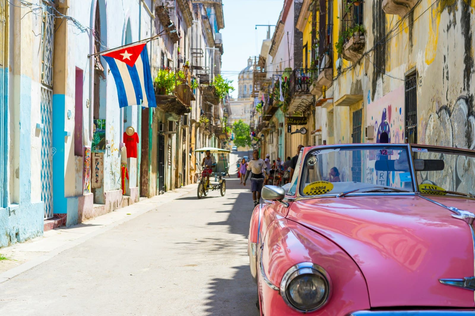 Classic Cuban car in Havana